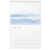 神秘的な自然景観写真カレンダー カレンダー (1月 2027)