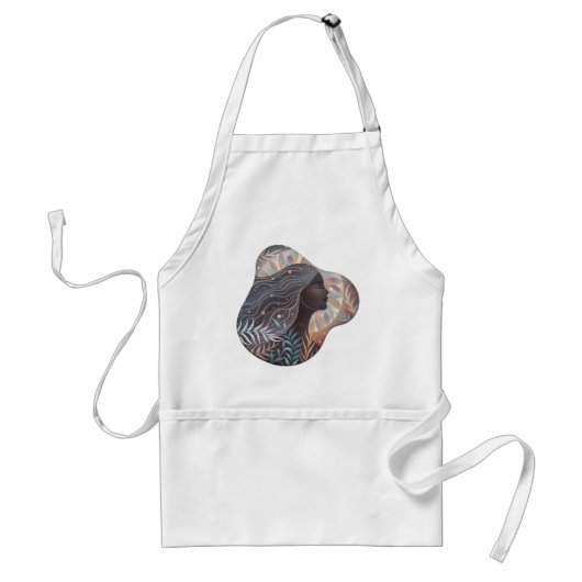 神秘的な自然 スタンダードエプロン (正面)