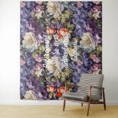 神秘的な花カスタム母への定年プレゼント タペストリー (インサイチュ)