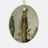 神秘的な花 セラミックオーナメント (右)