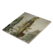 神秘的な花 タイル (側面)