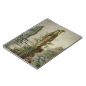 神秘的な花 ノートブック (左側)