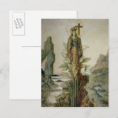 神秘的な花 ポストカード (正面/裏面)