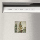 神秘的な花 マグネット (インサイチュ (食洗機))