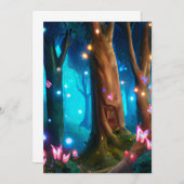 神秘的な芸術 招待状 (正面/裏面)