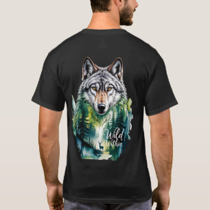 神秘的な荒野 Tシャツ