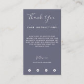 神秘的な蓮の花のマンダラの気に指示 名刺 (正面)