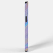 神秘的な虹色ストーン iPhoneケース (右側面)