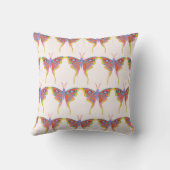 神秘的な蝶の交響曲 クッション (裏面)