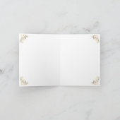 神秘的な蝶の妖精 ノートカード (内部)