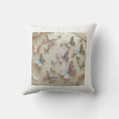 神秘的な蝶の星座Tシャツ クッション (裏面)