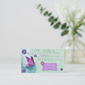 神秘的な蝶1ジュエリング 名刺 (スタンド正面)