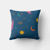 神秘的な記号と天柄 クッション (裏面)