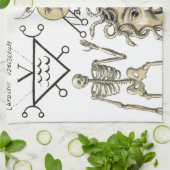 神秘的な記号 キッチンタオル (折り畳み)