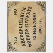 神秘的な話し合いの精神ボード フリースブランケット (正面)