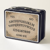 神秘的な話し合いの精神ボード メタルランチボックス (裏面)