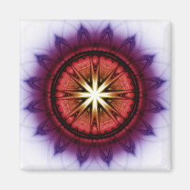 神秘的な象徴的オーナメント マグネット