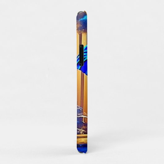 神秘的な象：日没の森の旅 Case-Mate iPhoneケース (裏面/右)