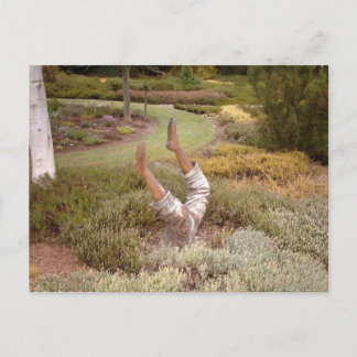 神秘的な足が広がる ポストカード