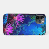 神秘的な輝きのジャングル・ブルームデザイン Case-Mate iPhoneケース (裏面(横))