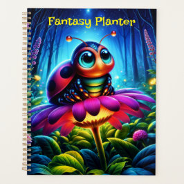 神秘的な輝きを放つ、かわいい大きな目のラディバグ プランナー手帳