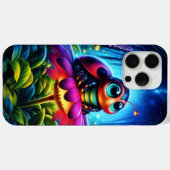 神秘的な輝きを放つ、かわいい大きな目のラディバグ Case-Mate iPhoneケース (裏面 (横))