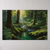 神秘的な輝き：川のEの旅 ポスター (正面)