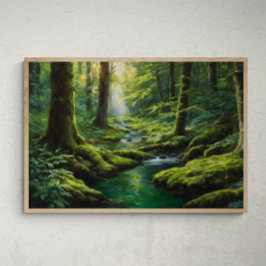 神秘的な輝き：川のEの旅 ポスター