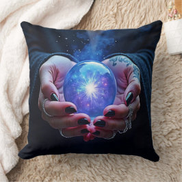神秘的な運命のオーブ クッション