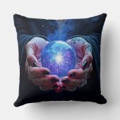 神秘的な運命のオーブ クッション (裏面)