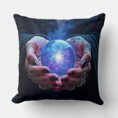 神秘的な運命のオーブ クッション (正面)