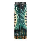 神秘的な部族の太陽の月曼荼羅 タンブラー (裏面)