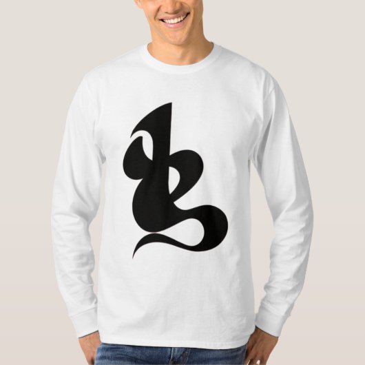 神秘的な部族流 Tシャツ (正面)