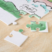 神秘的な郵便配達人のパズルの珍しい発見 ジグソーパズル (側面)