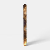 神秘的な金ゴールド天測図電話ケース SAMSUNG GALAXYケース (左側面)