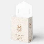 神秘的な金ゴールド天結婚星 フェイバーボックス (オープン)