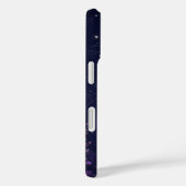神秘的な銀河の猫のスマホケース - 紫色の宇宙アート Case-Mate iPhoneケース (裏面 / 右)