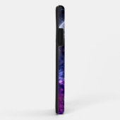 神秘的な銀河系ウルフ顔と満月 Case-Mate iPhoneケース (裏面/右)