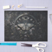 神秘的な銀色のポータル、太陽のEclipse 薄葉紙 (クラフト)