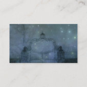 神秘的な門 名刺 (裏面)