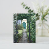神秘的な開けた門 ポストカード (スタンド正面)
