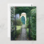 神秘的な開けた門 ポストカード (正面/裏面)