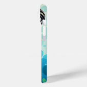 神秘的な開花シルエットフォンケース Case-Mate iPhoneケース (裏面 / 左)