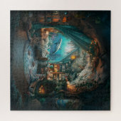神秘的な隠れ家 珊瑚礁と人魚のプレゼント ジグソーパズル (横)