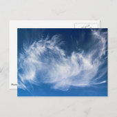 神秘的な雲形成 ポストカード (正面/裏面)