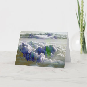 神秘的な雲 サンキューカード