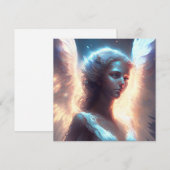 神秘的な青い目の天使 (正面/裏面)