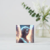 神秘的な青い目の天使 エンクロージャーカード (スタンド正面)