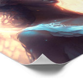 神秘的な青い目の天使 ポスター (角)