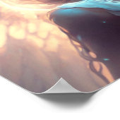 神秘的な青い目の天使 ポスター (角)